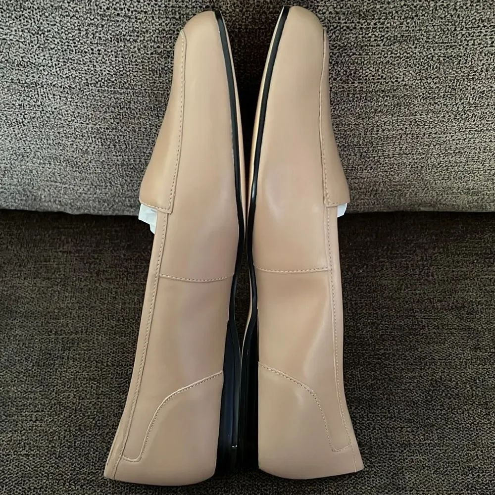 NEW Bandolino Liberty Slip-On Loafers in Camel color